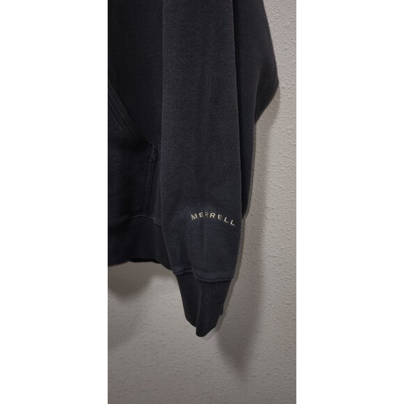 Merrell Men’s Athletic Hiking Pullover Hoodie Grey Graphic Hike On Size XLarge - Picture 5 of 7